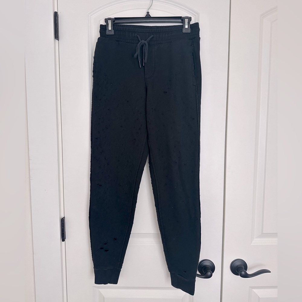 Women’s ALO Black Fierce Sweatpants Black Size XS - Picture 5 of 11